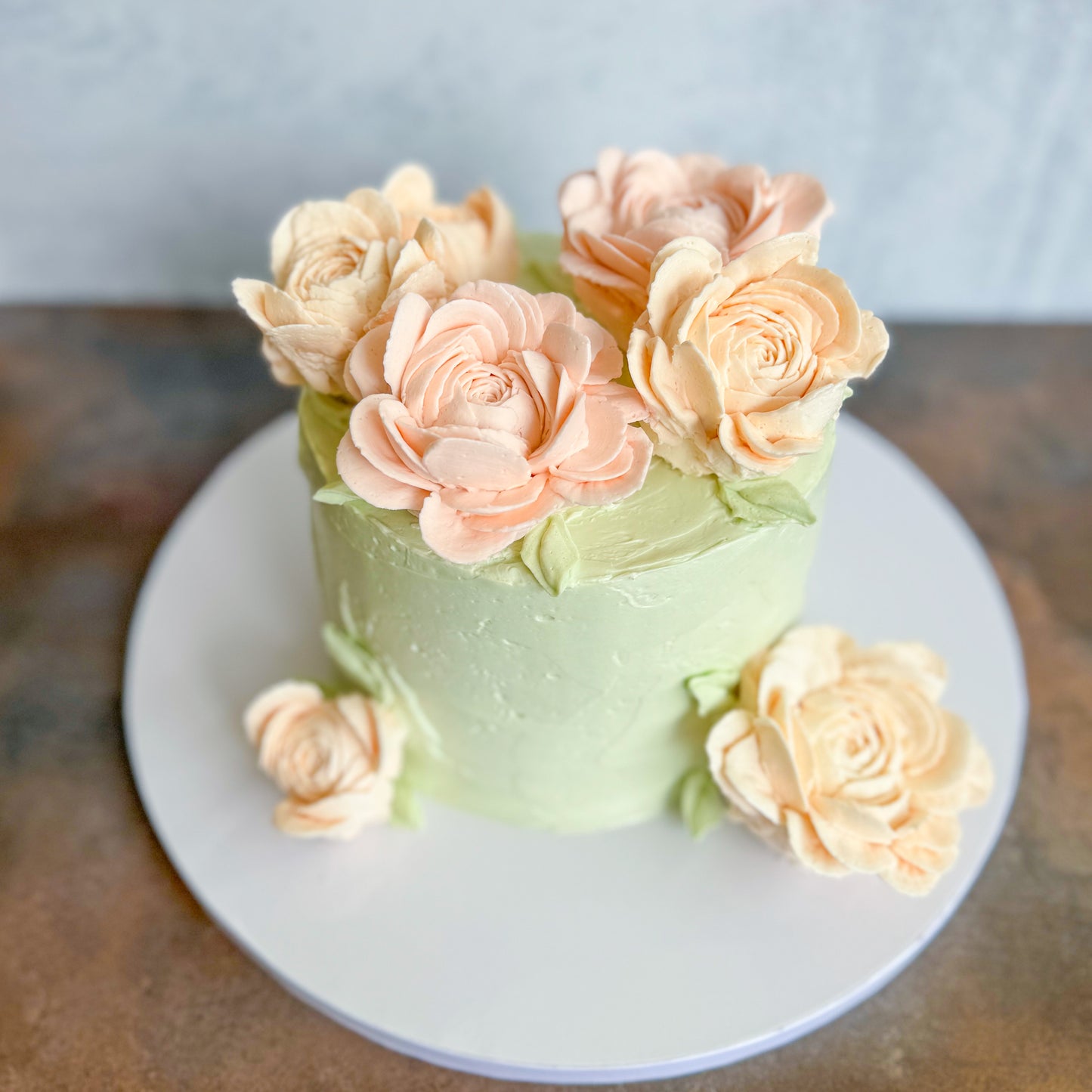 Ranunculus Cake