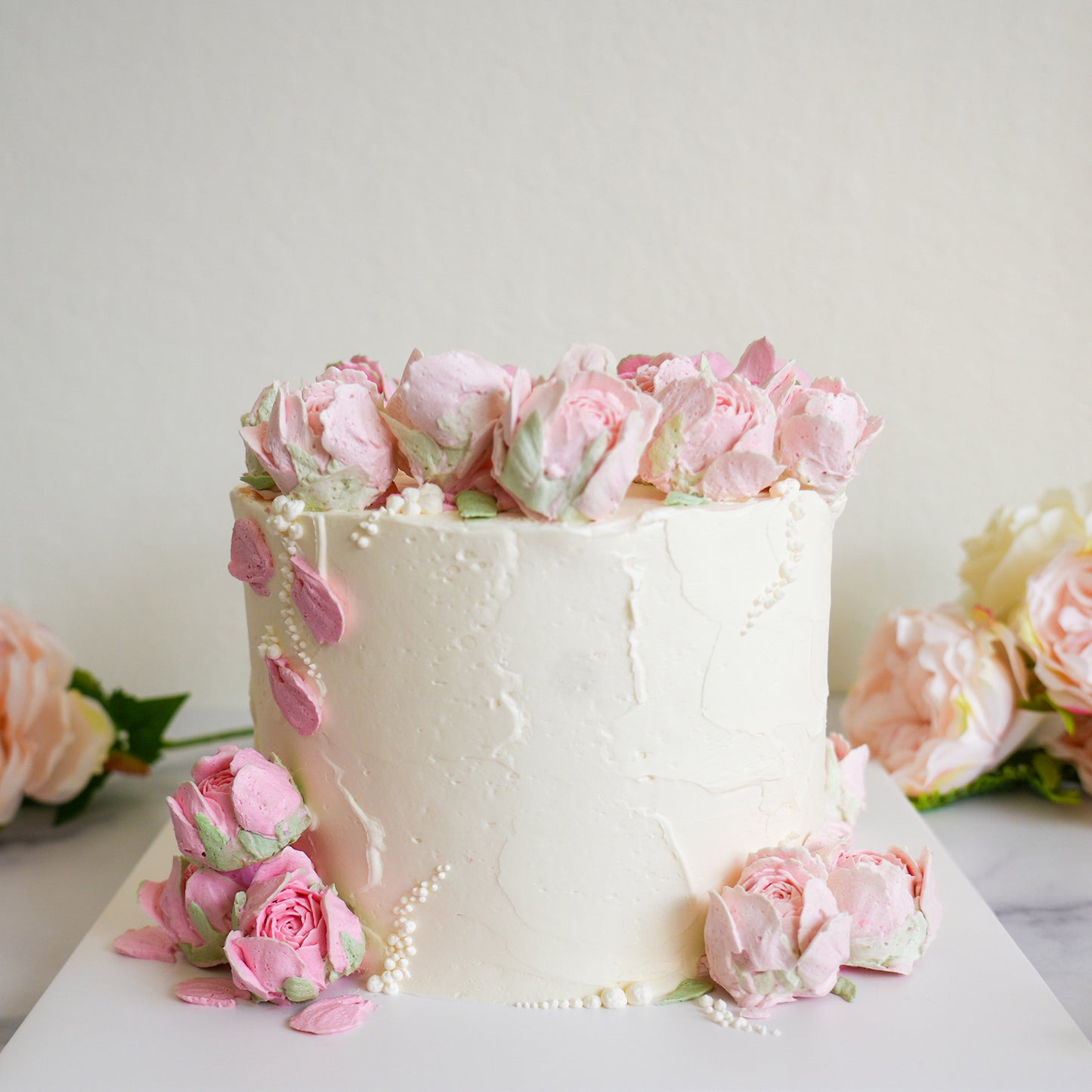 Vintage Rose Cake