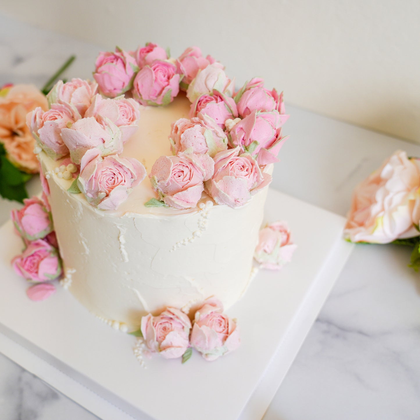 Vintage Rose Cake