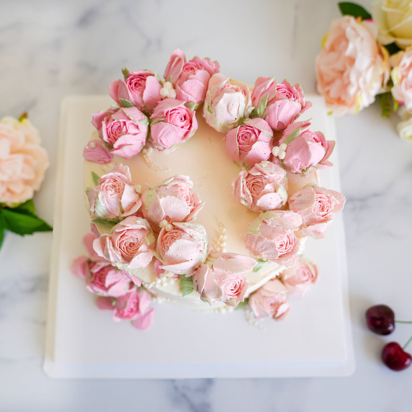 Vintage Rose Cake